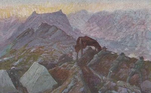 Z862) WW1 CROCE ROSSA, ALPINI IN TRINCEA SULLA FORCELLA DI CUEL TAROND (UDINE) - Imagen 1 de 1