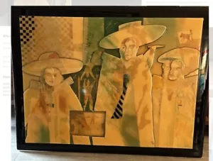 Large 3D surrealist Wood And Laquered Art attributed to Heinrich Holthaus - Picture 1 of 16