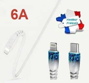 Câble USB Flexible Résistant Compatible iPhone Avec Connexion 8 Broches = 8 Pin - Photo 1 sur 24