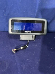 Micros Workstation Rear LCD Display 400801-001 WS5 WS5A POS System POS Terminal - Picture 1 of 3