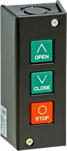 3 Button Open-Close-Stop Access Control Station Commercial Garage Door Wall Nema - Picture 1 of 1