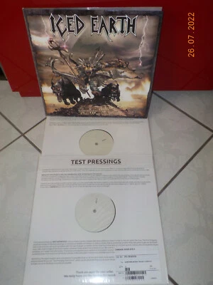  Iced Earth ‎– Something Wicked,metal rare 2lp,Test Pressing vinyl,white label - Image 1 of 2