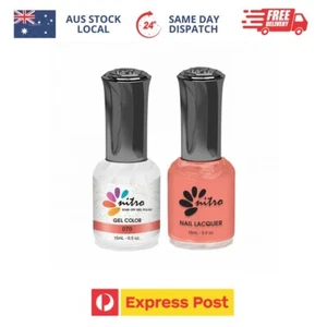 Nitro Duo Set UV LED Soak Off Gel + Matching Nail Polish Color #070 - Picture 1 of 1