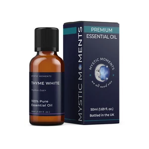 Mystic Moments | Thyme White Essential Oil - 100% Pure  - 50ml - Picture 1 of 7