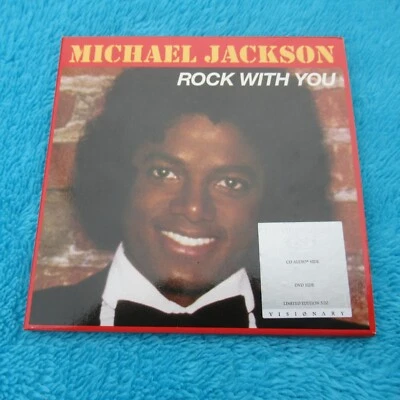 Michael Jackson Dual Disc "Rock With You" Visionary CD DVD Video - Bild 1 von 2