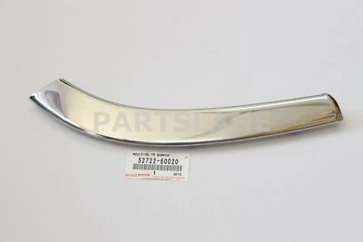 Moldura de extensión de parachoques delantero izquierdo izquierdo Toyota Land Cruiser OEM 52722-60020 Foto 1 de 3