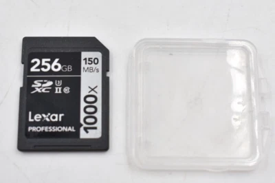 Lexar Professional 1000x 256GB SDXC UHS-II Card - Image 1 of 2