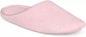 New Charter Club Pointelle Knit Closed-Toe Slippers Pink X-Large 11-12 - Picture 1 of 7
