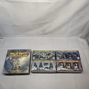 Mutant Chronicles Starter Spiel Set mit 6 Sammelminiaturen und 4 Erweiterungen - Bild 1 von 14