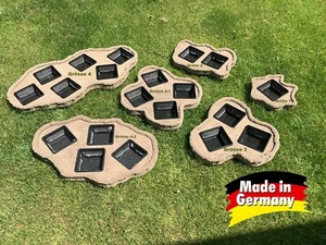 Pflanzinsel für den Gartenteich Gr. 3 / ca. 60 x 60 cm / 3 Pflanztöpfe - Bild 1 von 3