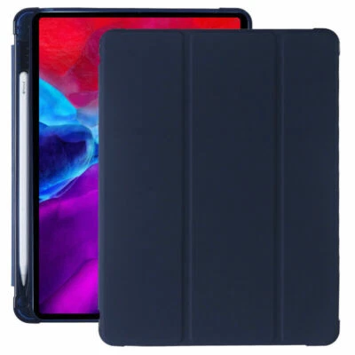 PU Leather Smart Case For iPad 10.9 Air 4 10.2 8th 7th Pro 11 With Pencil Holder - Image 1 of 4