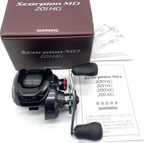 Shimano 24 Scorpion MD 201HG Linkshänder Baitcastrolle mit Box JAPAN "Top Mint" - Bild 1 von 24