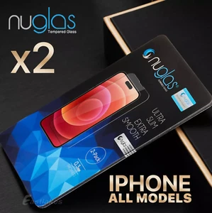 Tempered Glass Screen Protector For iPhone 15 Pro (2 Pack) - Picture 1 of 4