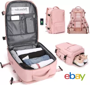 Large Travel Laptop Backpack for Women, Carry On Backpack with USB Charging Port - Picture 1 of 8
