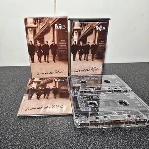 The Beatles Live At The BBC 1994 2 x Double Tape Cassette Album Vintage - Picture 1 of 5