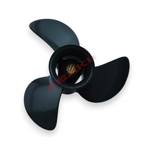 Propeller 58130-ZV7-000ZA RH 3X9 1/4X12 10 Spline For Honda Outboard 25hp 30hp - Picture 1 of 13