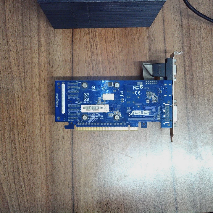 Graphics card GT 710 1GB ASUS - passive cooling - Low Profile GT 710-1-SL HDMI - Image 1 of 2