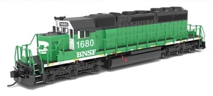 Broadway Limited 9463 N Scale BNSF Railway EMD SD40-2 1686 (DCC/Sound) - Picture 1 of 8