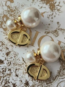 CHRISTIAN Dior Tribales Earrings RRP £400 - Picture 1 of 3