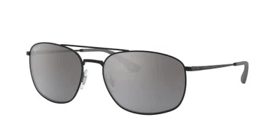 Occhiali da sole Ray-Ban 0RB3654 002/8260 grigio specchio sfumato argento 60 ... - Immagine 1 di 4