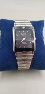 OMAX Unisex - Black Dial(Even Navy Blue) - Stainless Steel Bracelet - IP0011 - Picture 1 of 9