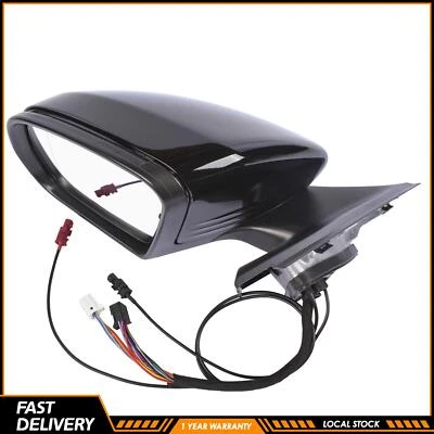 Espejo retrovisor lateral conductor coche para Mercedes Benz clase C W205 C180 C200 C300 C250 negro Foto 1 de 4