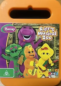 586” New Sealed Barney & Friends Riff's Musical Zoo DVD ABC Super Rare - Picture 1 of 2