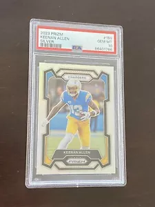 2023 Prizm Keenan Allen Silver Psa 10 Pop 1 - Picture 1 of 2
