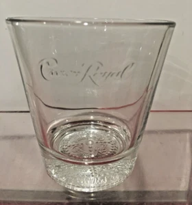 Crown Royal Whiskey Rocks Glass w/ Heavy Base - Picture 1 of 4
