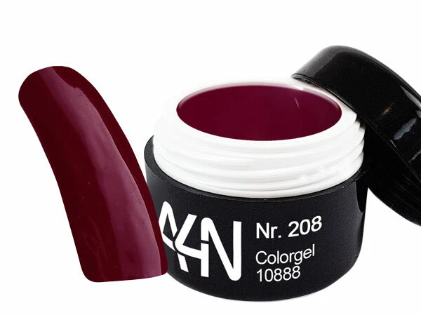 AKTIVE4NAILS Trendline Color Weinrot 5ml Farbgel LED/UV härtend super deckendes Colorgel