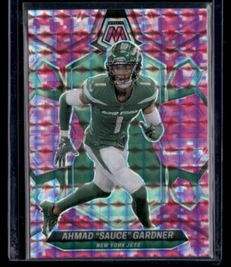 2024 Panini Mosaic #175 Ahmad "Salsa" Gardner Mosaico Camuflaje Rosa New York Jets - Imagen 1 de 2