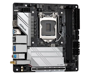 ASRock Z590M-ITX/ax ITX Moederbord LGA1200 Z590 DDR4 Intel 10e 11e Gen Wi-Fi 6 - Afbeelding 1 van 4