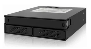 Icydock MB994IPO-3SB ToughArmor 2x 2.5" SAS/SATA HDD + 1x Slim ODD Rack - Black - Picture 1 of 1