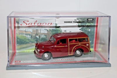 Corgi Classics Saloon Cars #02202 Morris Traveller - Maroon - Image 1 of 3