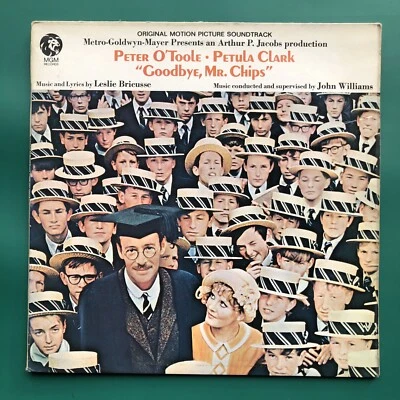 John Williams GOODBYE MR CHIPS MGM Film Musical Soundtrack LP Leslie Bricusse UK - Image 1 of 4