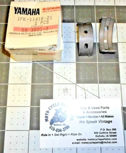 YAMAHA 1FK-11416 CRANK BEARING HALF BROWN NOS 1 QUANTITY OEM FREE SHIPPING - Bild 1 von 1