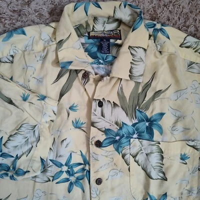 Camisa hawaiana Havana Jack's Café para hombre talla XL Tropical Breeze Wear Foto 1 de 4