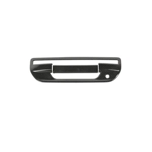 Carbon Fiber Tailgate Door Handle Cover Trim Decal for Jeep Gladiator JT 2020 - Picture 1 of 2