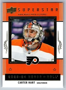 2023 Upper Deck Carter Hart Honor Roll #HR-31 Philadelphia Flyers - Picture 1 of 2
