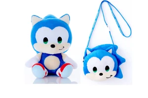 Sonic the Hedgehog Sonic and Friends Peluche M y Bolso de Hombro NUEVO 2024 SEGA - Imagen 1 de 24