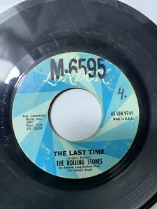 ROLLING STONES - 45 RPM - The Last Time DJ Juke RARE Terre Haute Press London - Picture 1 of 4