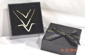Victorias Secret BLING Necklace Bracelet Box Set NWT - Picture 1 of 6