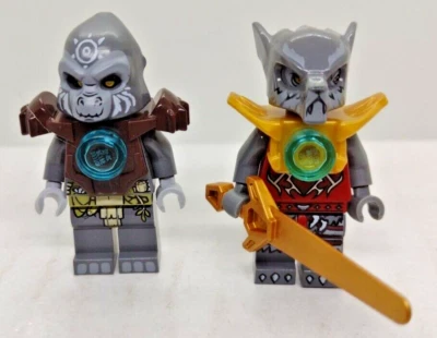 LEGO Legends of Chima Minifigure Lot of 2: Grumlo & Wakz - FREE SHIPPING - Image 1 of 4