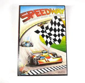 Speedway Gioco da Tavolo -il Gioco più Grande di Sempre - Smiles Inc. 1984 Vintage - Foto 1 di 7