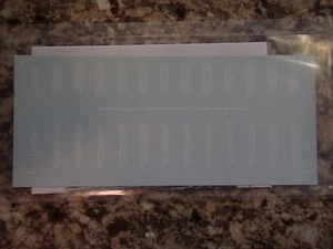 Chesapeake & Ohio (C&O) Trust Schablone O-Scale Aufkleber in weiß - Bild 1 von 4