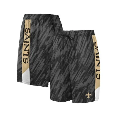 New Orleans Saints NFL Static Mesh Polyester Shorts FREE SHIP! Foto 1 de 3