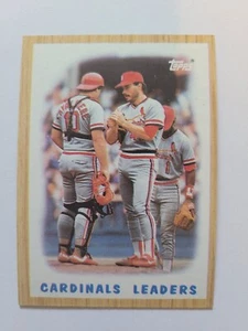 1987 TOPPS CARDINALS LEADERS #181 NM - Picture 1 of 1