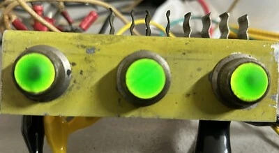 1948 RYAN NAVION GEAR INDICATOR LAMPS + DIMMER SYSTEM (as removed S# NAV-4-13xx) - Изображение 1 из 4