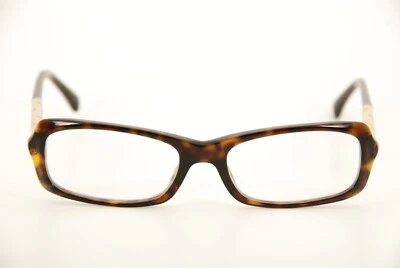 Raro Auténtico Chanel 3218 c.714 51mm Oro Tortuga Gafas Marcos Italia Foto 1 de 4