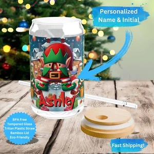 Personalized Custom Name Tumbler, Kids Name Mug Christmas Gift, Stocking Stuffer - Picture 1 of 15